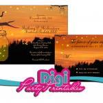 Mason Jar Wedding Invitatio..