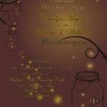 Mason Jar Fireflies Wedding..