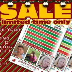 SALE - Christmas Card Digital - Top 10 Events of 2011